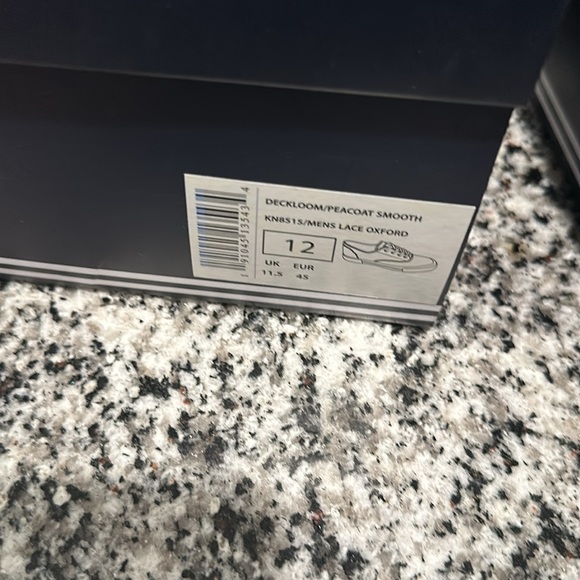 EUC Men’s Lace Oxford in brown or navy-size 12 - Picture 8 of 14